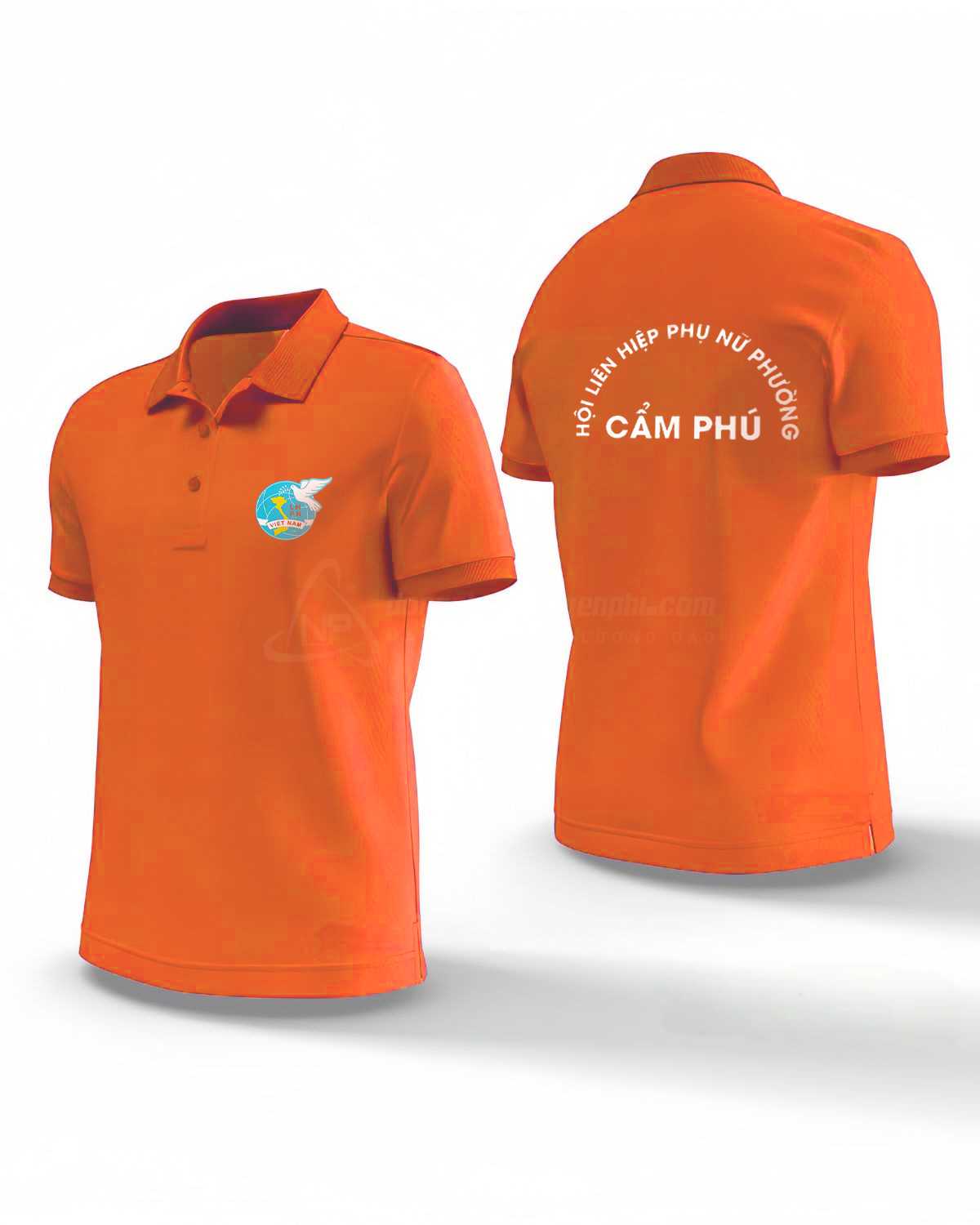 Áo thun đồng phục cổ bẻ