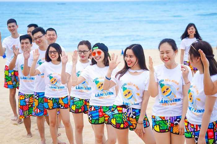Áo team building cổ tròn