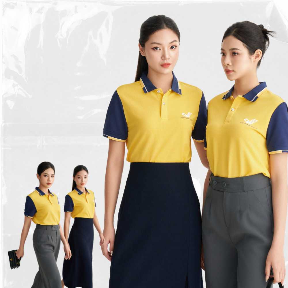 Áo polo đồng phục - năng động, trẻ trung