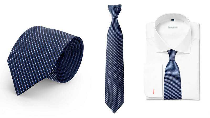 Cà vạt tạo vẻ thanh lịch