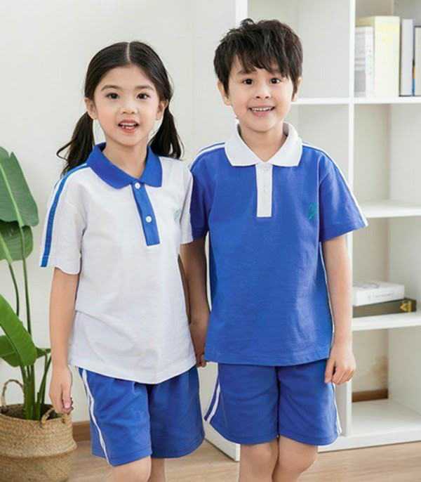 Đồng phục mầm non áo polo + quần short