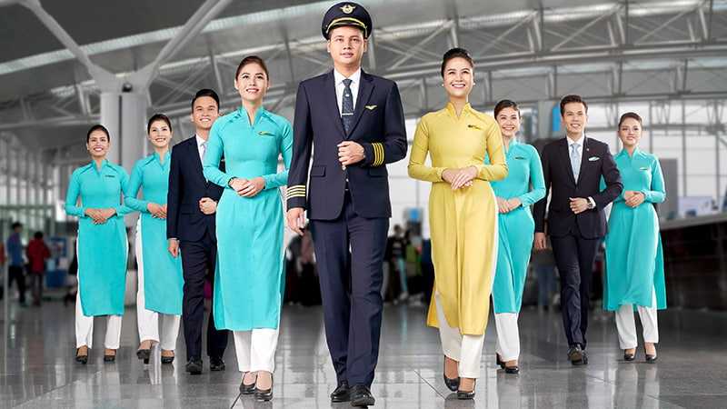 Đồng phục tiếp viên Vietnam Airlines