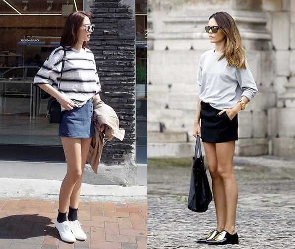 Đóng thùng một bên giúp outfit trông độc đáo, thu hút ánh nhìn