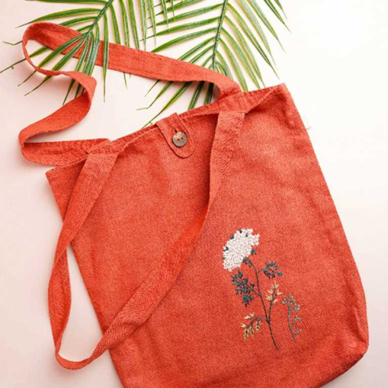 Túi tote vải linen