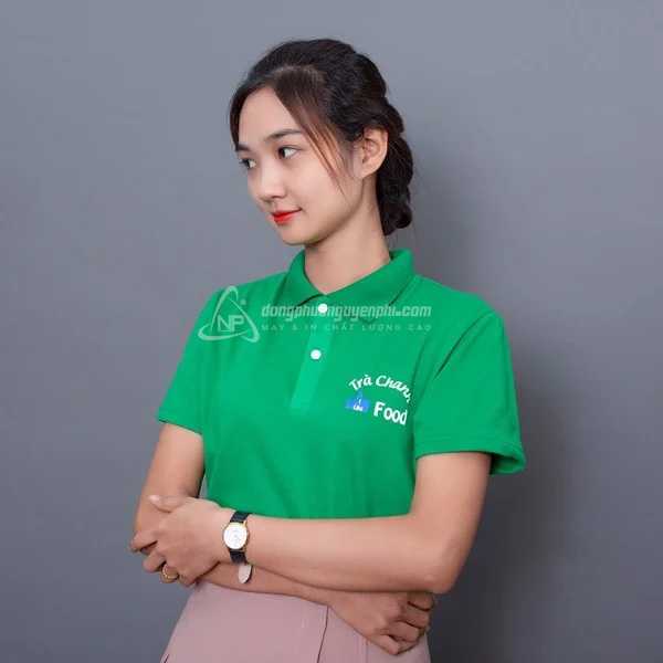 Vải may áo thun đồng phục