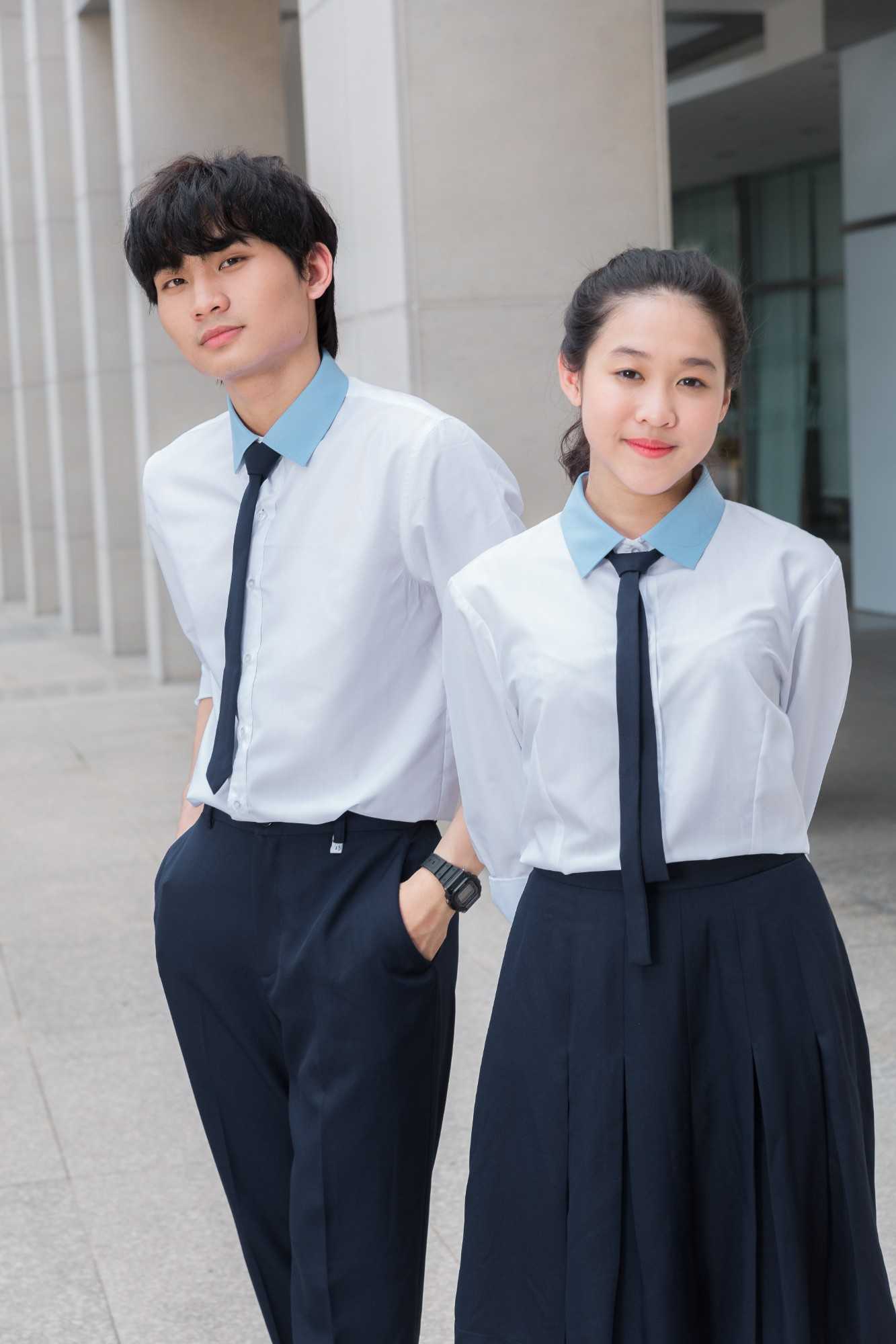 Vải may đồng phục học sinh