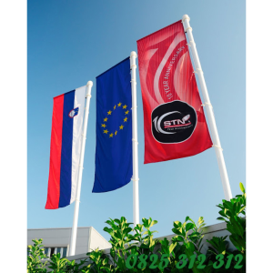 May cờ công ty - May cờ các quốc gia mẫu 6