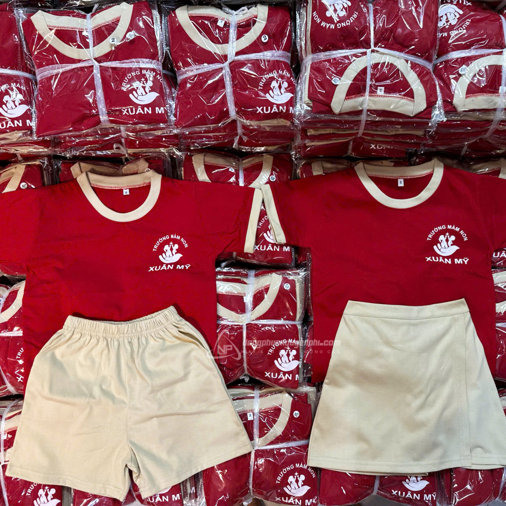 Đồng phục mầm non-Đồng phục mầm non Xuân Mỹ