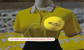 Cách biến logo thương hiệu thành điểm nhấn tinh tế trên áo đồng phục