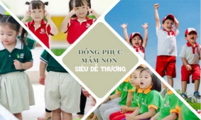 Tổng hợp các mẫu đồng phục mầm non siêu dễ thương