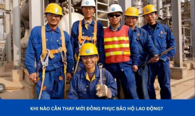 Khi nào cần thay mới đồng phục bảo hộ lao động?