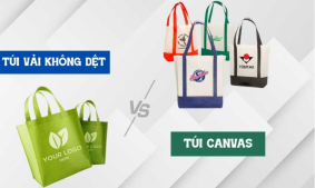 So sánh túi canvas với túi vải không dệt